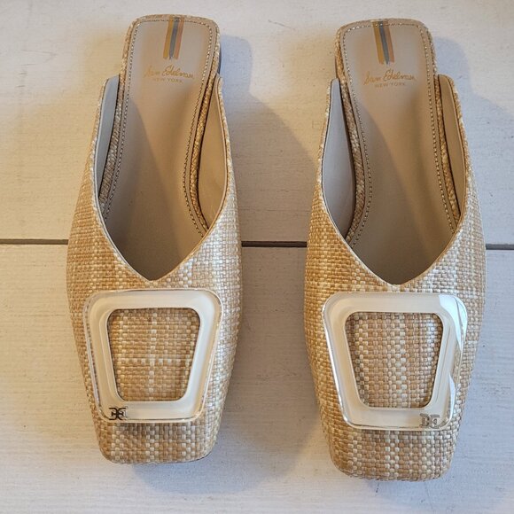 $79 NWT (8.5 & 9) SAM EDELMAN Buckle Mule - Picture 3 of 9